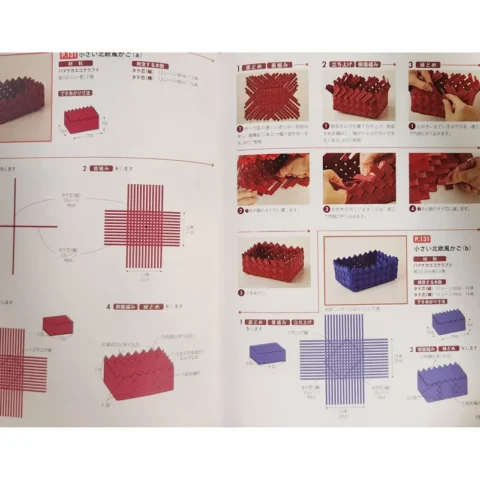 Tutoriel de corbeille a fabriquer avec des bandes de papier