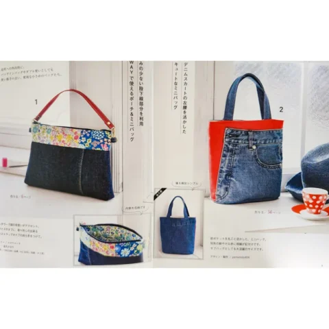 Denim canvas satchel tutorial