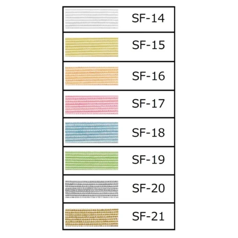 Nuancier de papier cartonné métallisé